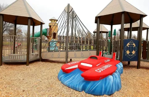Columbia Park playground in Kennewick, WA