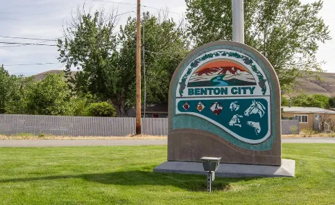 Benton City, WA welcome sign